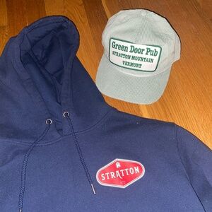 Vermont hoodie and hat